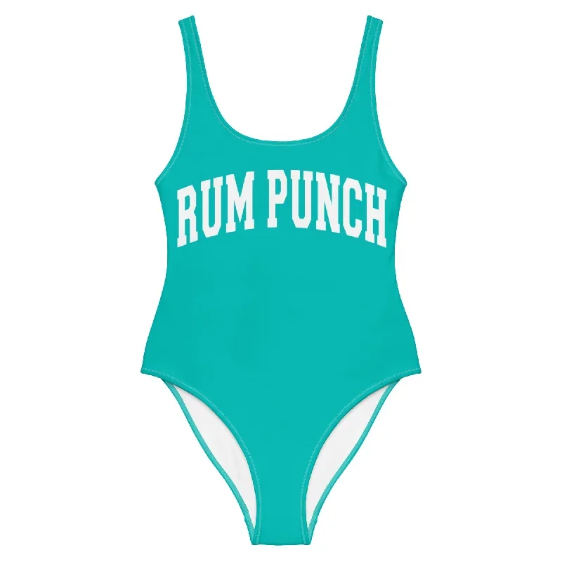 Rum Punch Swimsuit - Aqua