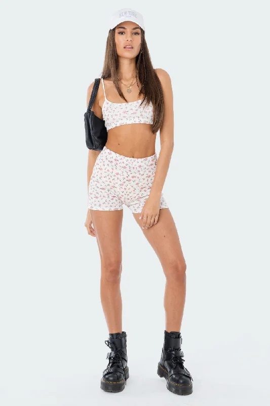 Primrose Waffle Shorts