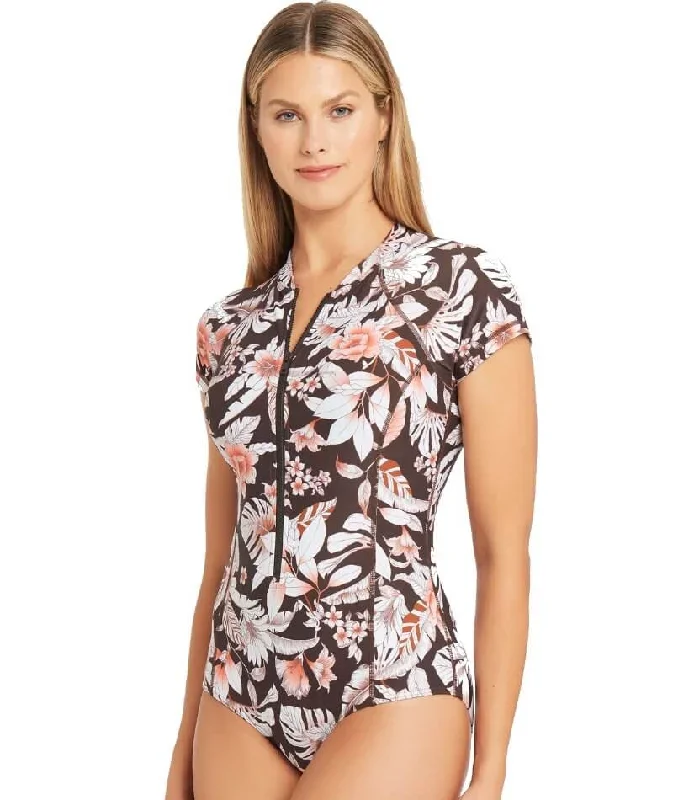 sea-level-tamarin-short-sleeve-b-dd-cup-one-piece-swimsuit-seppia