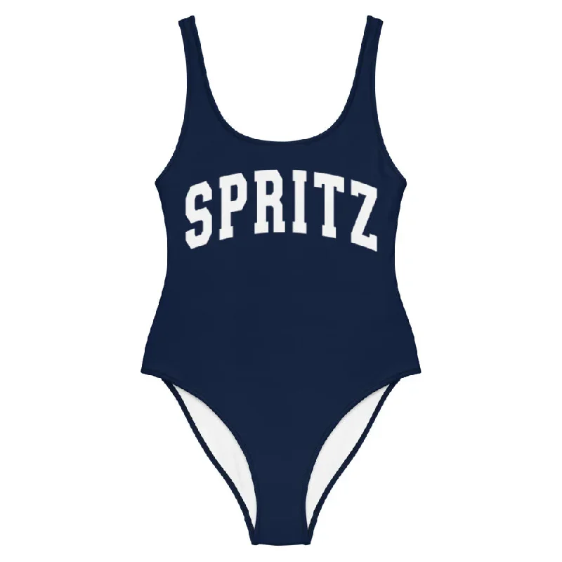 Spritz Swimsuit - White/Navy