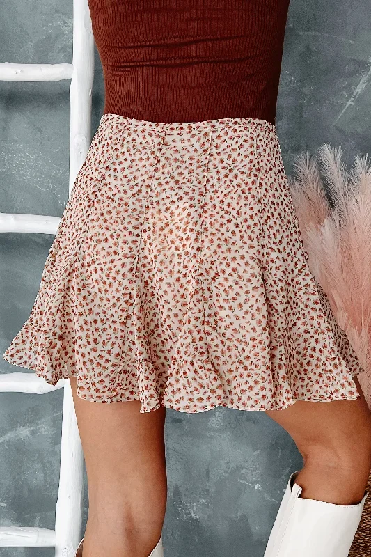 thriving-love-ruffled-floral-skort-beige