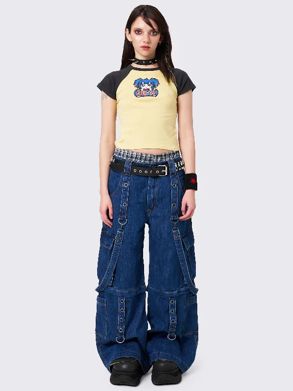 trek-blue-wide-leg-cargo-jeans