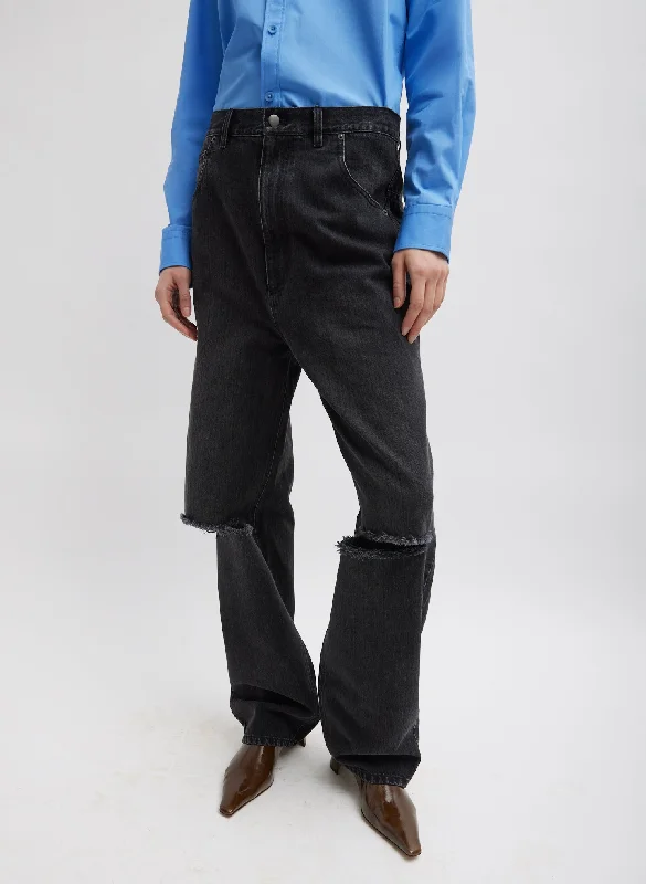 Vintage Black Denim Ryder Jean