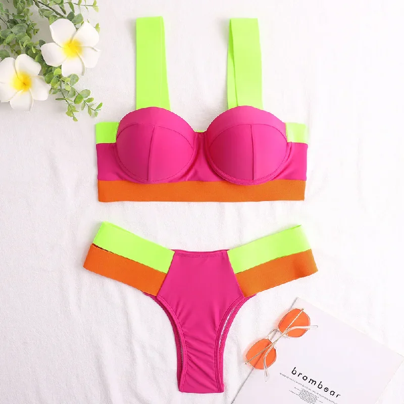 Pink/Black/Green