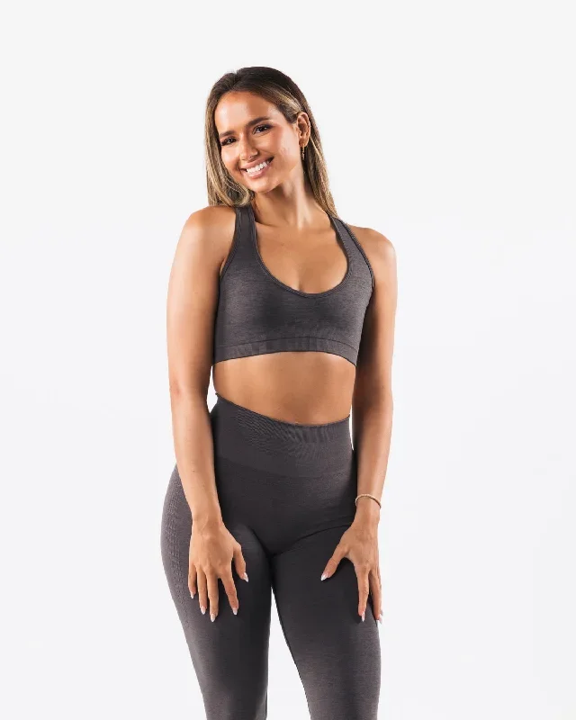 Amplify Contour Bra - Pewter