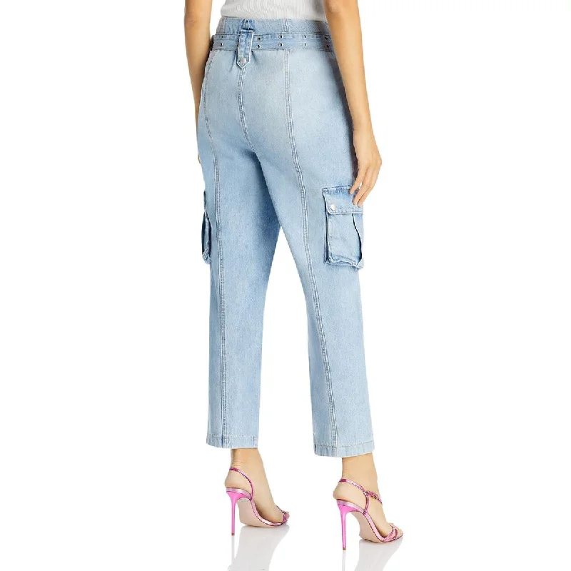 womens-denim-cargo-straight-leg-jeans